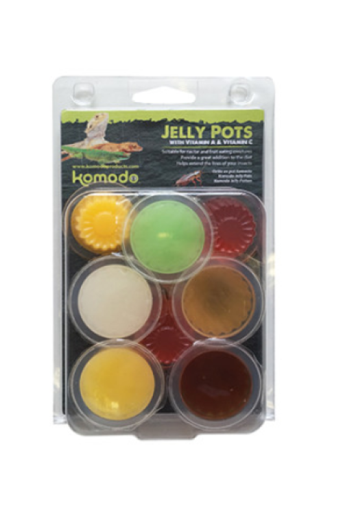 Jelly Pots Fruit Flavours 8pc